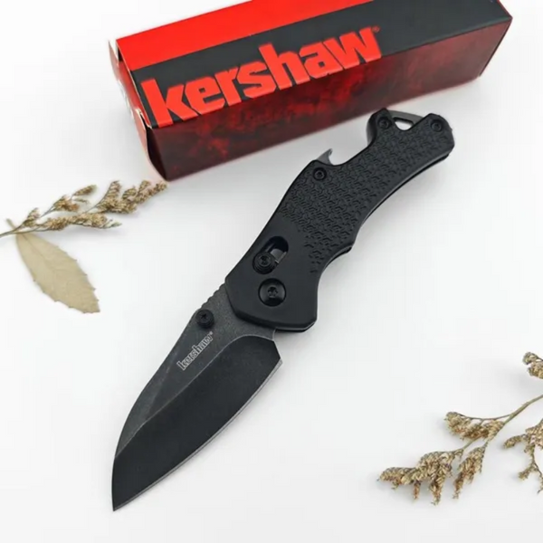 Kershaw Craze Blackwashed 8Cr13MoV Outdoor Camping Hunting - Higo Knives™