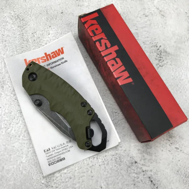 Kershaw 8750  Green GFN Handles Black Handles Tan Handles - Higo Knives™