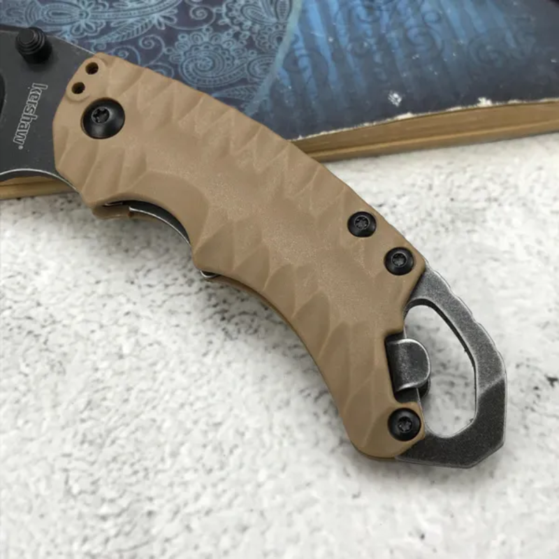 Kershaw 8750  Green GFN Handles Black Handles Tan Handles - Higo Knives™