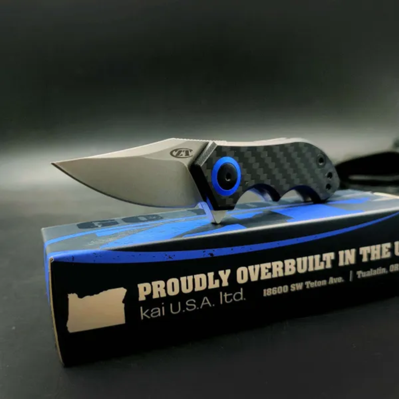 NEW Zero Tolerance 0022  Carbon Fiber and Titanium Handles - Higo Knives™