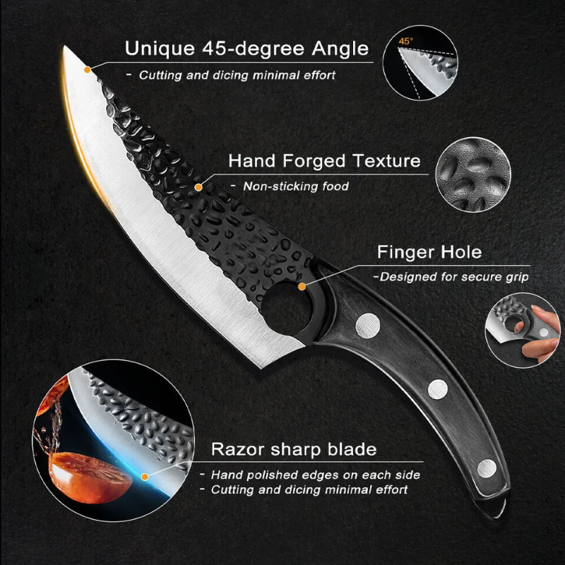 Chef Knife Kitchen Butcher Boning Cleaver Knife Japanese Kitchen - Higo Knives™