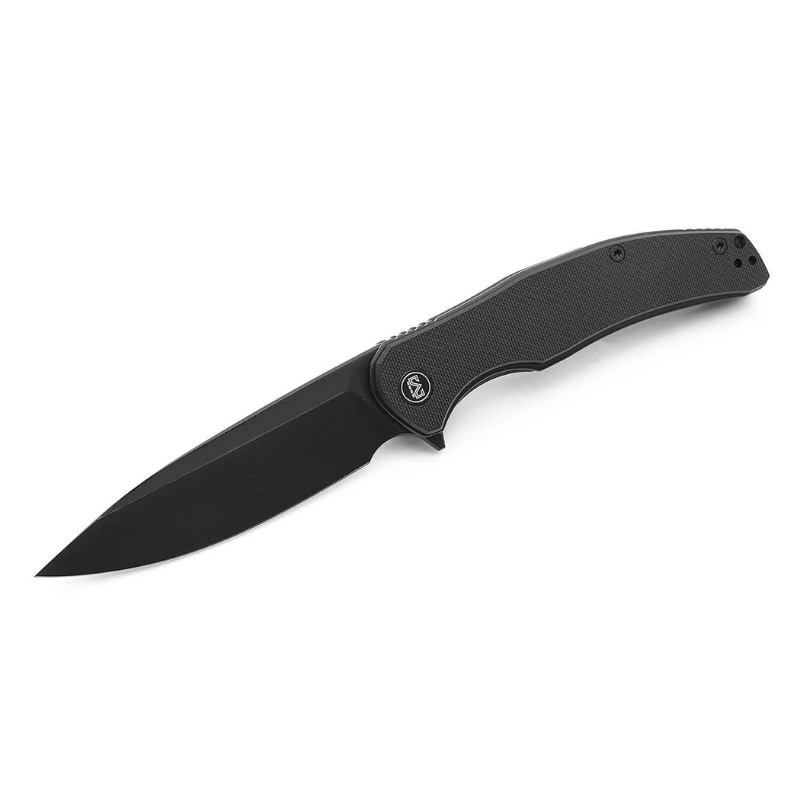 Miguron Velona flip pocket folding knife 14C28N black - Higo Knives™