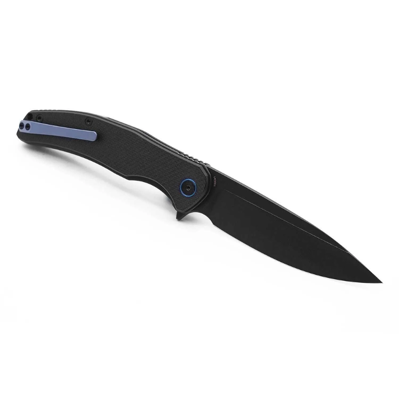 Miguron Velona flip pocket folding knife 14C28N black - Higo Knives™