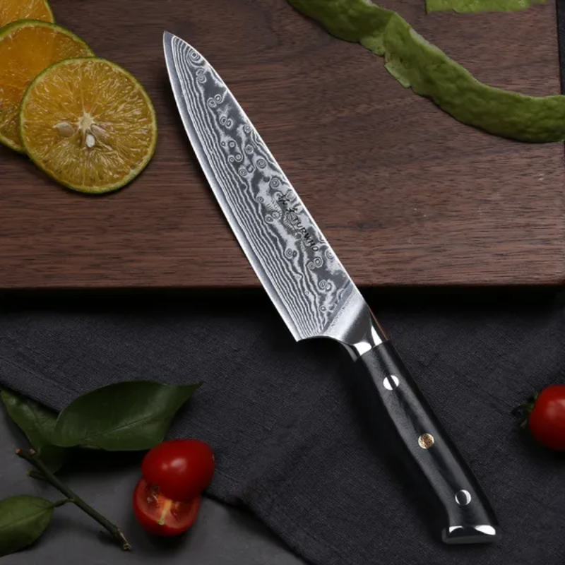 TURWHO Professional Utility Tool,5-inch Fruit Paring Knife 67 Layers Damascus Steel Professional Utility -Higo Knives™