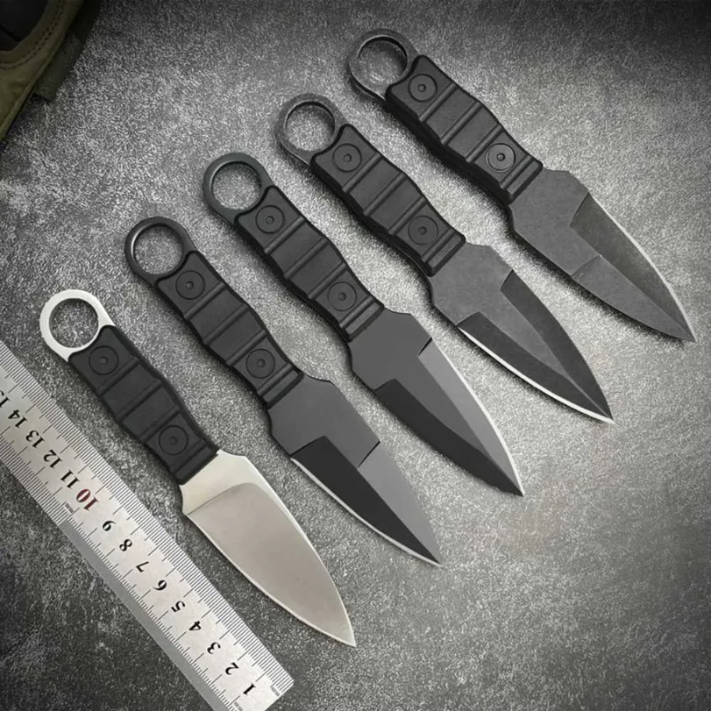 outdoor high hardness multifunctional field mini portable small straight - Higo Knives™