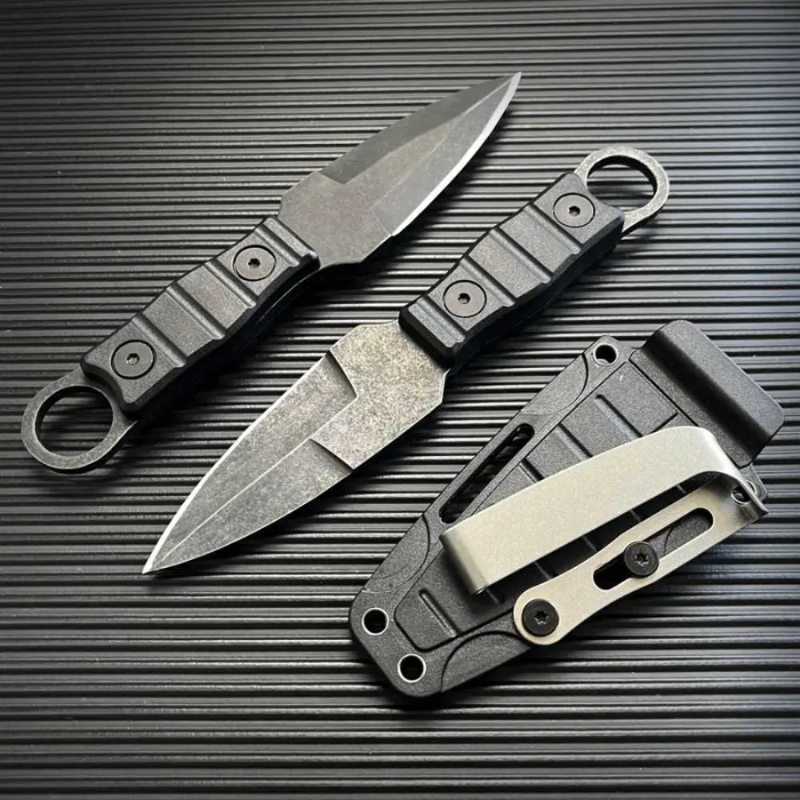 outdoor high hardness multifunctional field mini portable small straight - Higo Knives™