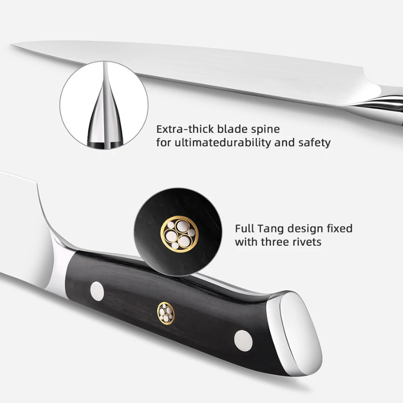 Kitchen Chef Knife 8" German Stainless Steel - Higo Knives™