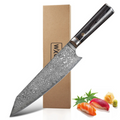 Kitchen Knife 67 Layers Damascus Steel - Higo Knives™