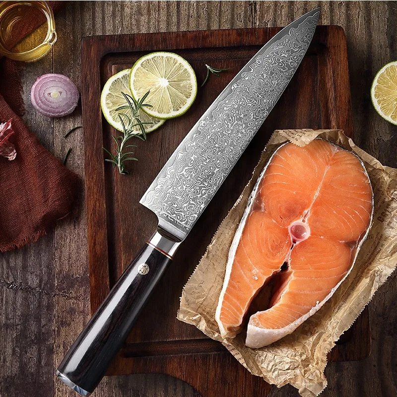 Kitchen Knife 67 Layers Damascus Steel - Higo Knives™