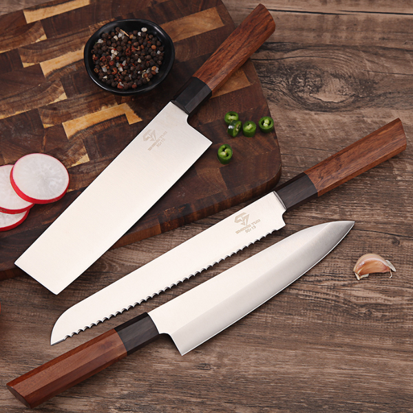 Sashimi Knife Handmade Forged Sharp Chefs Cleaver -Higo Knives™