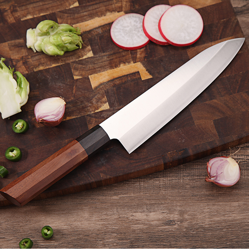 Sashimi Knife Handmade Forged Sharp Chefs Cleaver -Higo Knives™